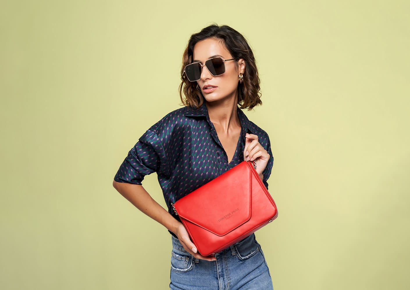 Moselle in Crimson - Limited edition, by Christine Prinz 1 Moselle in Crimson - Limited edition